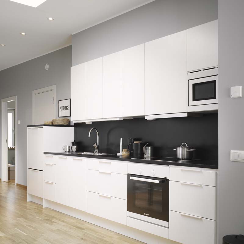 modern-white-kitchen-with-black-wall