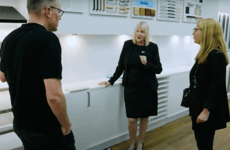Kitchen Renovation showroom consultation 
